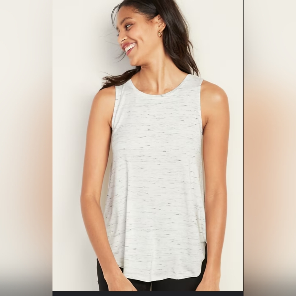 Women's Sleeveless Gray‎ Top